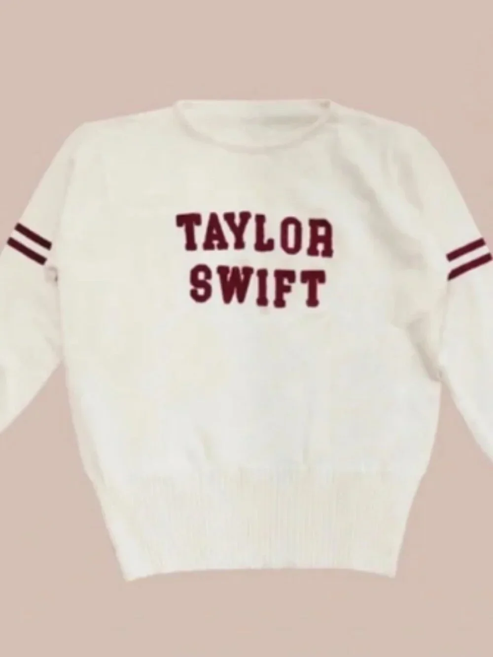 Taylor Swift RED (Taylor’s Version) Varsity Collegiate Sweater size L $65 - Picture 2 of 7
